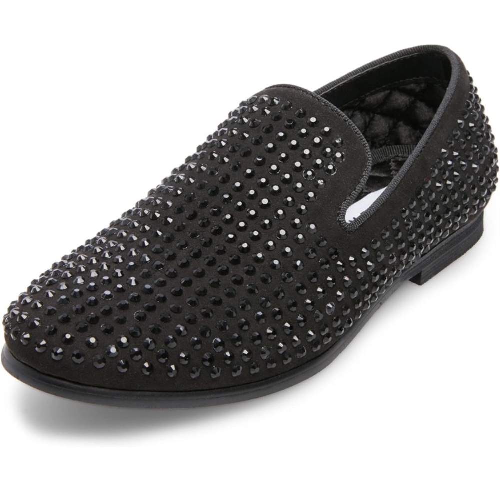 Steve Madden Bcaviar studded boys shoes size 2
